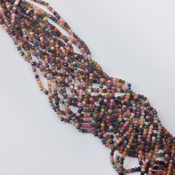 Turmalin oponka fasetowana 3x4mm