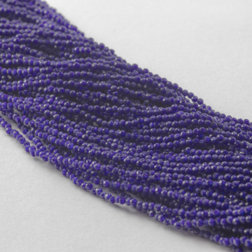 Kocie oko kulka fasetowana niebieska 1,9-2mm