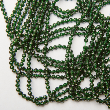 Szmaragd nilu kulka fasetowana 4mm