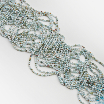 Larimar kulka fasetowana 3mm