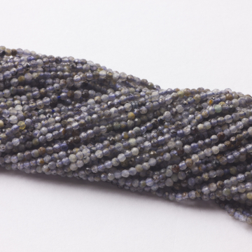 Iolit kulka fasetowana 2mm