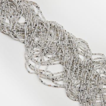 Kamień księżycowy kulka fasetowana 2,5mm