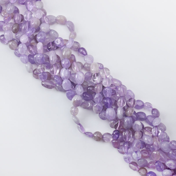 Ametyst lawendowy bryłka nieregularna 8x10mm