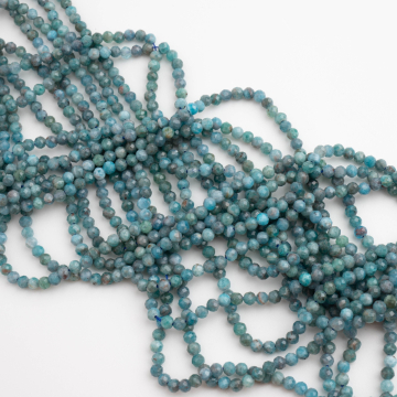 Apatyt kulka fasetowana 3mm