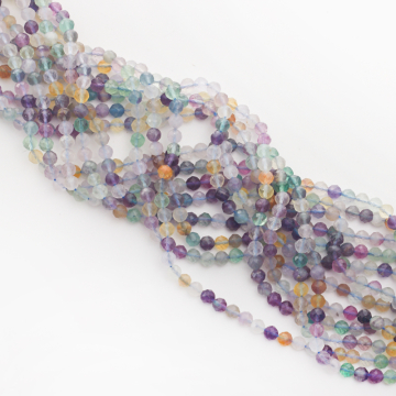 Fluoryt kulka fasetowana 5,5mm