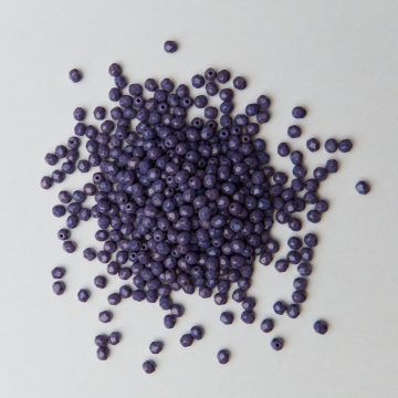 Fire Polish Opaque Purple (23030) 4mm