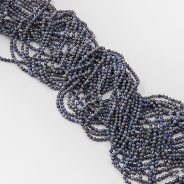 Szafir naturalny kulka fasetowana mix 3mm