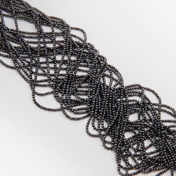 Spinel oponka fasetowana 3x2mm - na sznury