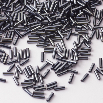 Koraliki Miyuki Bugles #2 6 mm Gunmetal