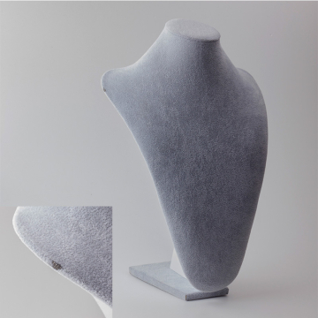 Ekspozytor na naszyjnik szary 37x28cm - uszkodzony