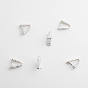 Srebrna krawatka prosta,  AG925