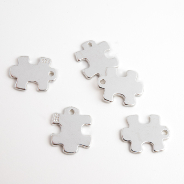 Srebrna celebrytka puzzel 16mm AG925