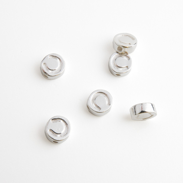 Srebrny koralik z podkową AG925 6,5mm