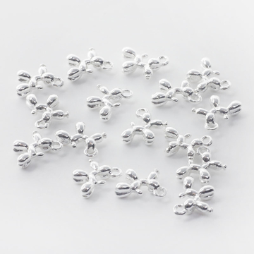 Zawieszka piesek z baloników AG925 12mm