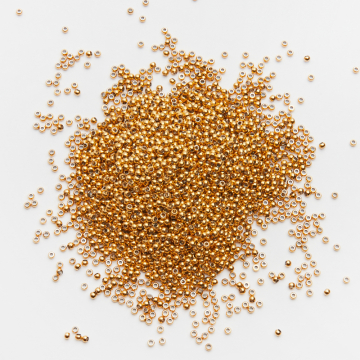 Kulki ze stali chirurgicznej w kolorze złotym 2mm PVD