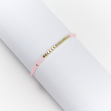 Bransoletka z koralików Matsuno i hematytu