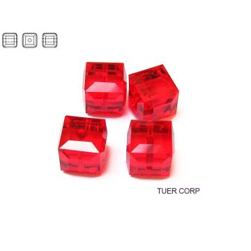 Swarovski kostka 6mm light siam Swarovski kostka 6mm light siam