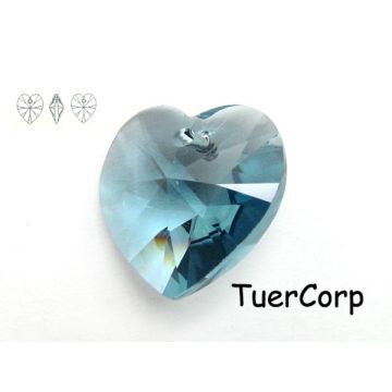 Swarovski heart 18mm denim blue Swarovski heart 18mm denim blue