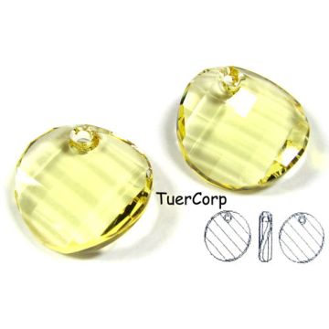 Swarovski twist 18mm jonquil Swarovski twist 18mm jonquil
