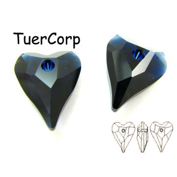 Swarovski wild heart 17mm dark indigo Swarovski wild heart 17mm dark indigo