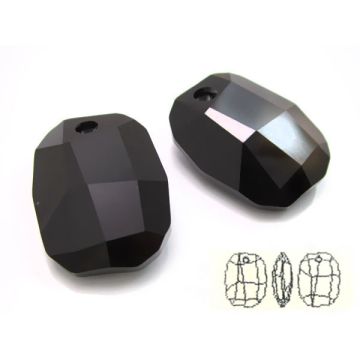 Swarovski graphic pendant 19mm jet