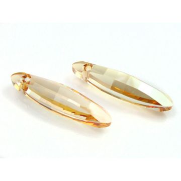 Swarovski ellipse 32mm golden shadow