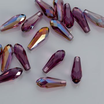 Swarovski pure drop lilac shadow 20mm