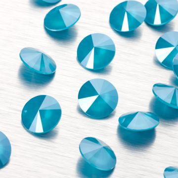 1122 rivoli stone azure blue 12mm