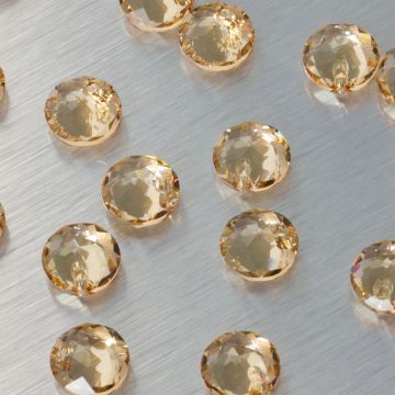 6433 Classic cut pendant golden shadow 8mm