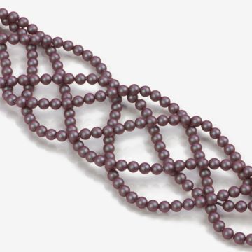 5810 round pearl Iridescent Red Pearl (947) 4mm