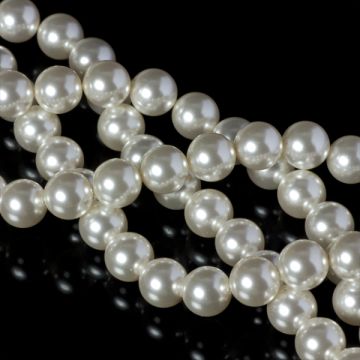 5811 Pearl Swarovski,White (650) 10mm