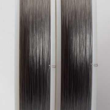 Linka stalowa Beadalon siedmiostrunowa 91m 0.25mm szara