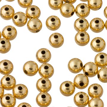 Kulki pozłacane gładkie 8mm