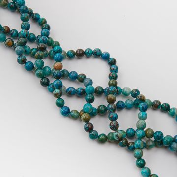 Chryzokola kulka gładka 7mm