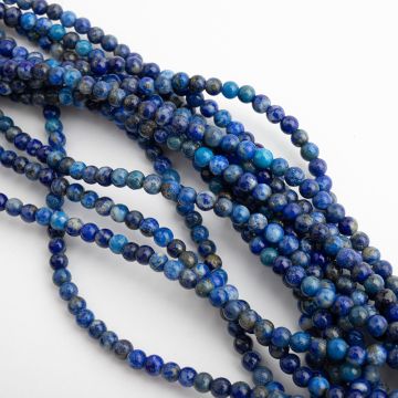 Lapis lazuli kulka gładka 3mm