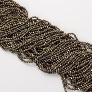 Piryt kulki fasetowane 2mm