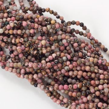 Rodonit kulki gładkie 4,5mm