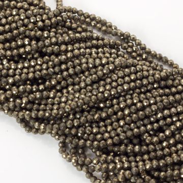 Piryt kulki fasetowane 4mm