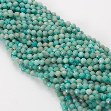 Amazonit kulkia fasetowana 6,5mm