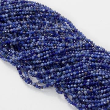 Sodalit kulki fasetowana 2mm