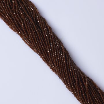 Granat kulka fasetowana 2,5mm