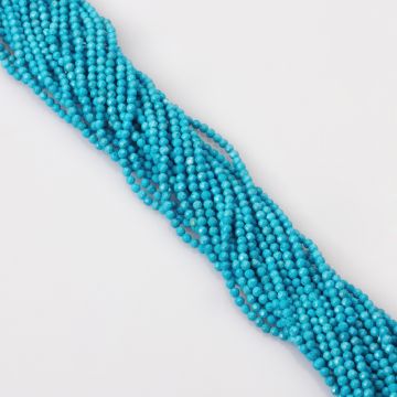 Magnezyt kulka fasetowana 3,3-3,5mm - na sznury