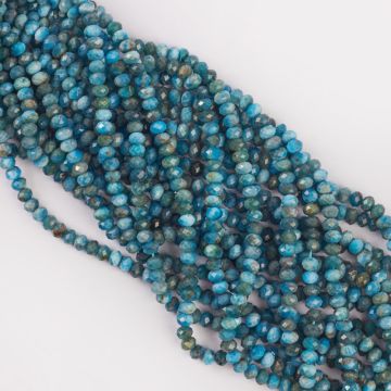 Apatyt oponka fasetowana 3x4mm