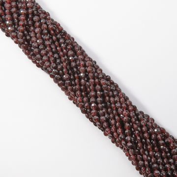 Granat dysk fasetowany 4mm