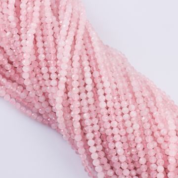 Kryształ górski kulka fasetowana 4mm