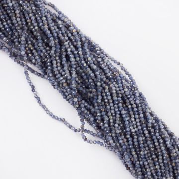 Szafir naturalny kulka fasetowana 1,9mm