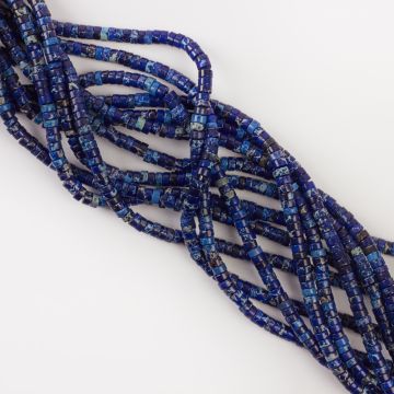 Jaspis cesarski krążek granatowy 4,5x2,5mm