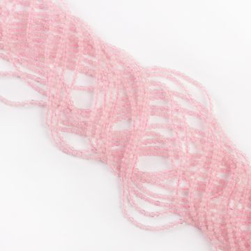 Kryształ górski różowy kulka gładka 2.5mm