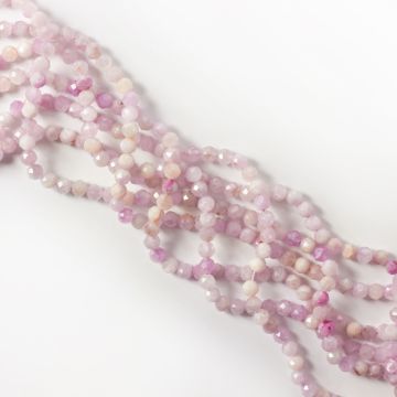 Kunzyt kulka fasetowana 4,5mm