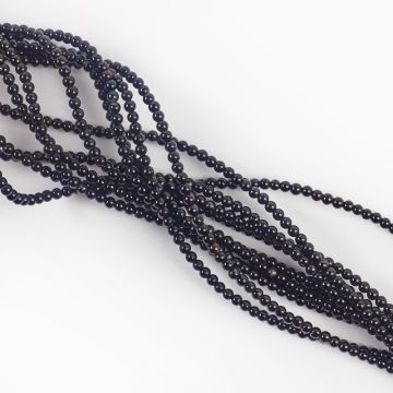 Czarny onyks kulka gładka 3mm